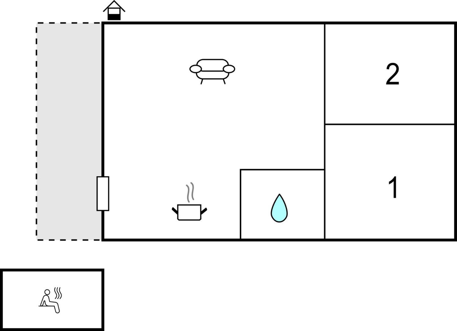 Cozy Home In Zerpenschleuse With Sauna Dış mekan fotoğraf